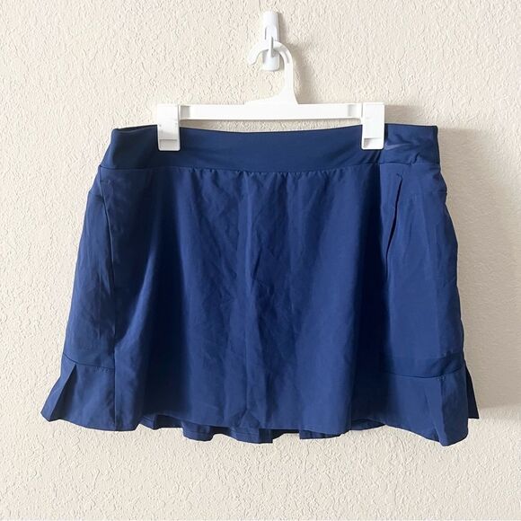 NWT Nike Quartz Dry Core Flex 15" Golf Skort Navy Blue Size XL - Picture 1 of 8